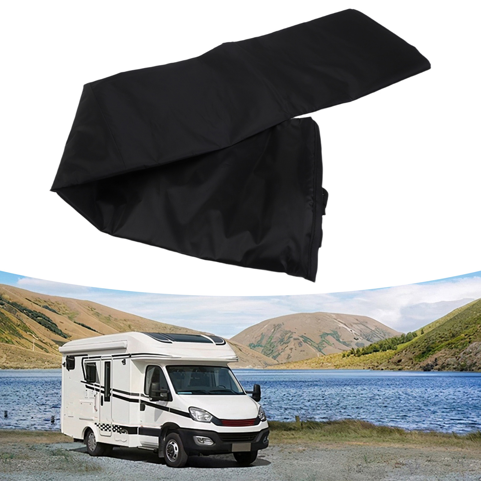 Черная задняя шторка для двери – обзор и цена Travel Van Accessories
