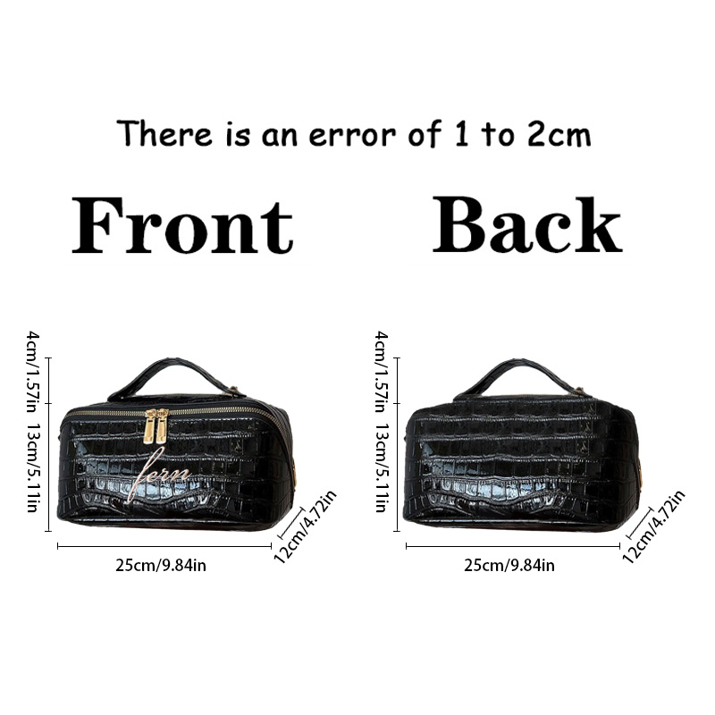 Вышитая косметичка из экокожи  – обзор и цена Travel Accessories Gift Ideas